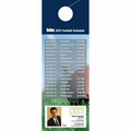 Dallas Pro Football Schedule Door Hanger (4"x11")